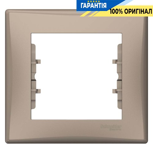 Рамка 1-а (титан) «Sedna» Schneider Electric SDN5800168