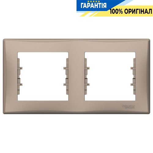 Рамка 2-я (титан) «Sedna» Schneider Electric SDN5800368