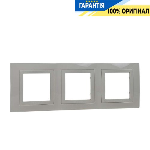 Рамка 3-я Schneider Electric MGU2.006.25 Unica «Basic», цвет слоновая кость