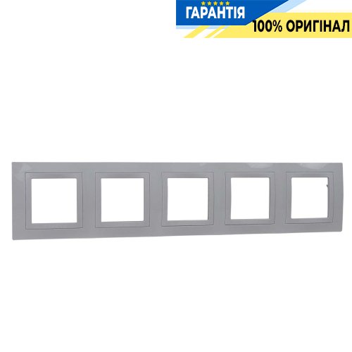 Рамка 5-а Schneider Electric Unica Basic MGU2.010.18, Білий