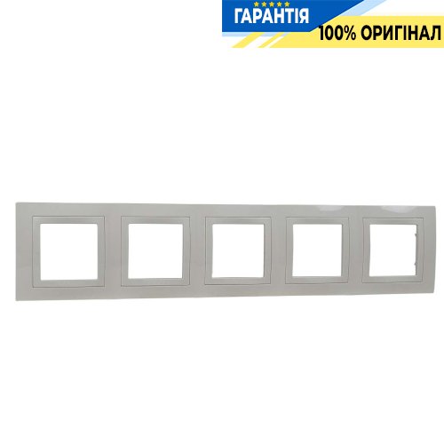 Рамка 5-а Schneider Electric Unica Basic MGU2.010.25, Слонова кістка