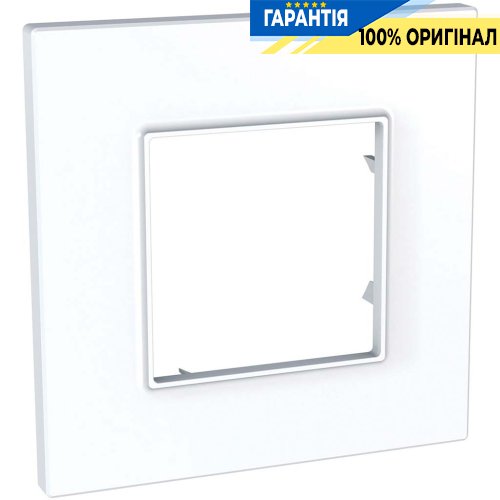 Рамка 1-а Schneider Electric Unica Quadro MGU2.702.18, Білий