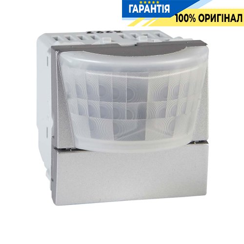 Датчик движения 300Вт 2м Unica алюминий Schneider Electric MGU3.524.30