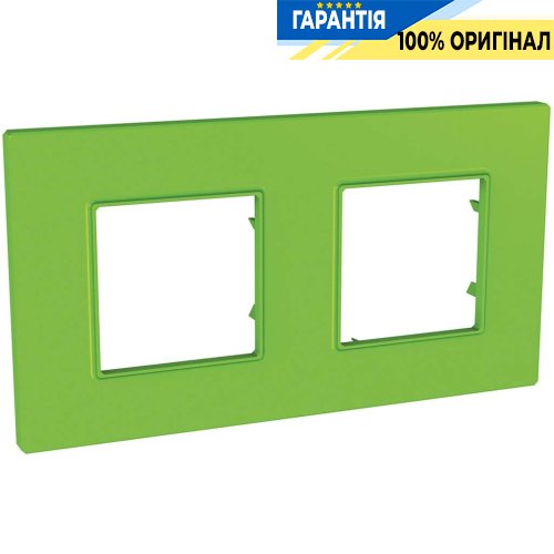 Рамка 2-я Unica Schneider Electric MGU4.704.28, «Quadro» цвет Bio