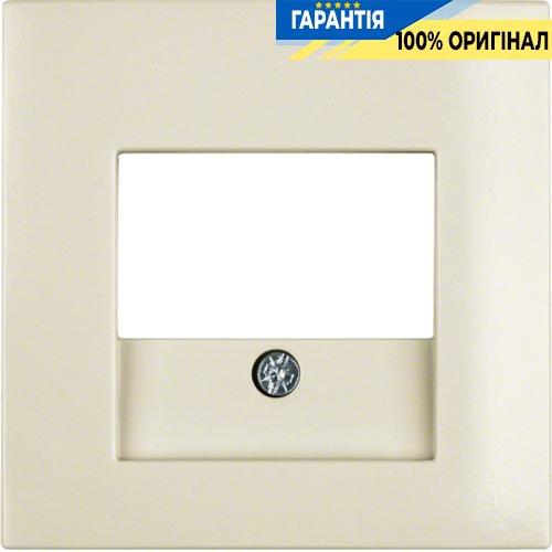 Накладка для розеток громкоговорителей, белая S.1 Berker 10338912