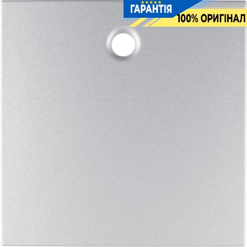 Панель для шнурового выключателя, алюминий B.3/B.7 GLAS, Berker 11461404