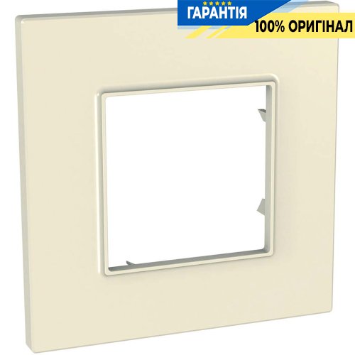 Рамка 1-я Unica Schneider Electric MGU2.702.16, «Quadro» "колір Камінь"