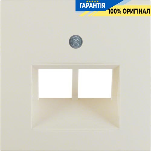 Накладка для розетки UAE/E-DAT, белая S.1 Berker 14098982