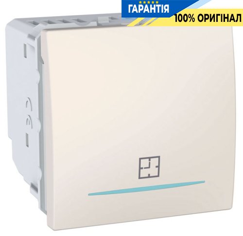 Таймер нажимной, электронный 8А, 2м Unica слоновая кость Schneider Electric MGU3.535.25
