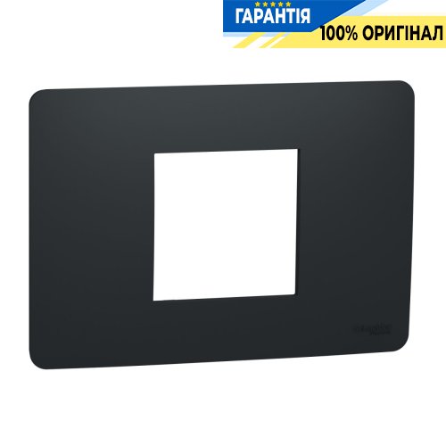 Рамка 2-модульна, Schneider Electric Unica (Modular) NU210254, Антрацит