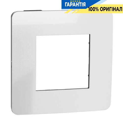 Рамка 1-постовая, Schneider Electric Unica New Studio Metal NU280256 хром/антрацит
