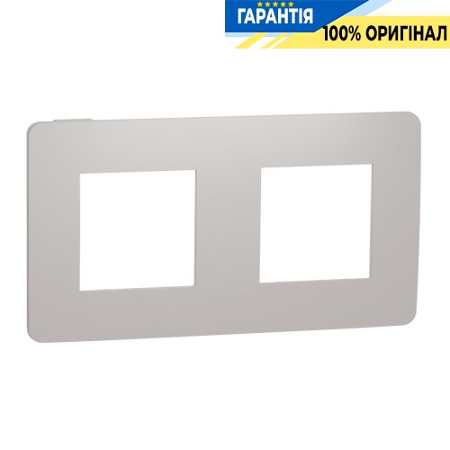 Рамка 2-поста, Schneider Electric Unica New Studio Color NU280424 шампань/белый