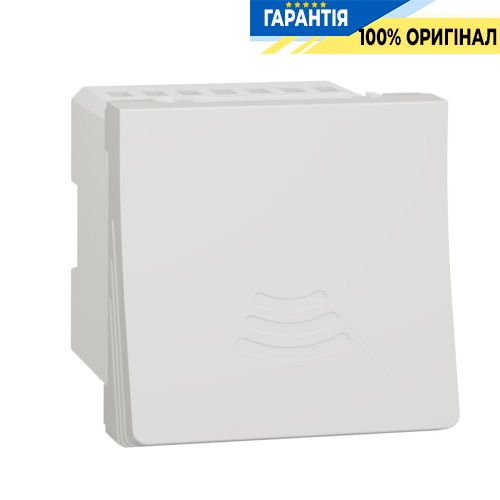 Звонок электронный, 70 дБ/ 1 м, 2-мод., Unica New Schneider Electric NU378618 белый