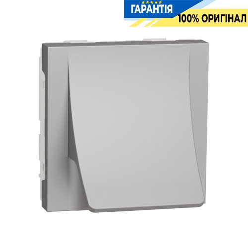 Вивід кабелю, 16 А, 2-мод., Schneider Electric Unica New NU386230, Алюміній