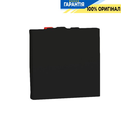 Заглушка 45х45, 2-мод., Unica New Schneider Electric NU986654 антрацит