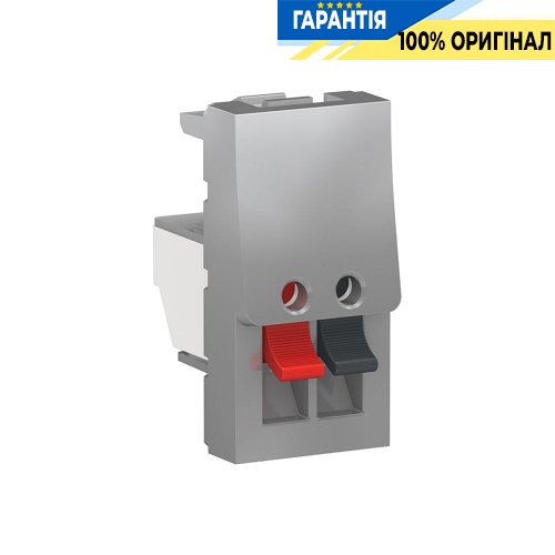 АУДИО-розетка 1-мод., Unica New Schneider Electric NU348730 алюминий