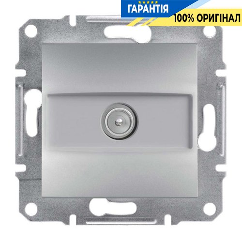 Розетка TV прохідна 4dB «Asfora», (алюміній) Schneider Electric EPH3200261
