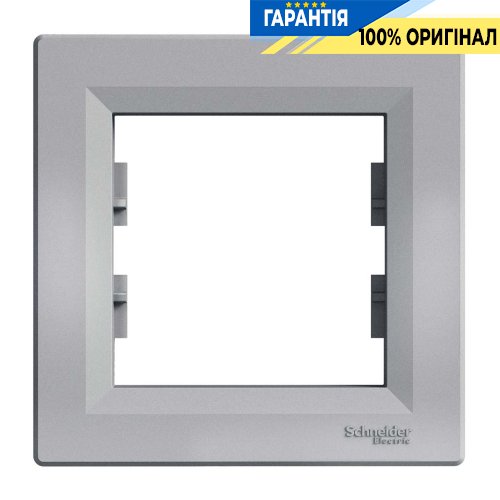 Рамка 1-а «Asfora», (алюміній) Schneider Electric EPH5800161