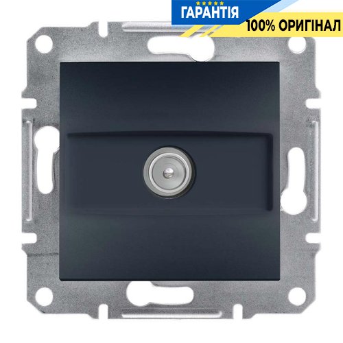 Розетка TV кінцева «Asfora», (антрацит) Schneider Electric EPH3200171