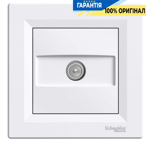 Розетка TV проходная 4dB «Asfora», (цвет белый) Schneider Electric EPH3200221