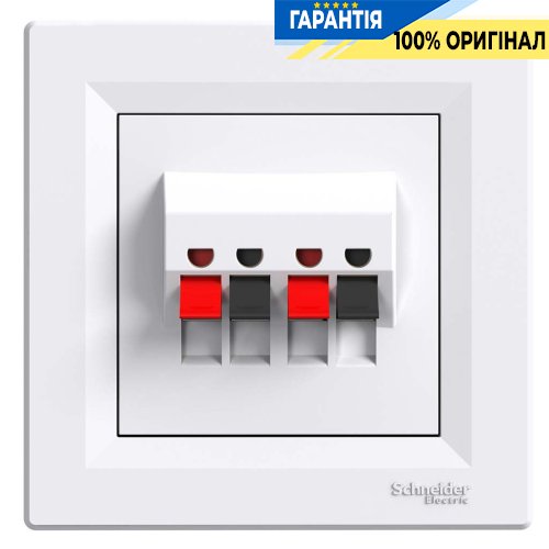 Аудиорозетка  «Asfora», (цвет белый) Schneider Electric EPH5700121