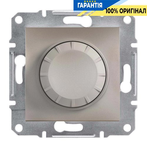 Світлорегулятор поворотний, універ. 600 ВА «Asfora», (бронза) Schneider Electric EPH6400169
