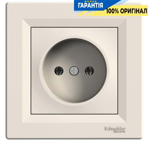 Розетка без заземляющего контакта Asfora, (крем) Schneider Electric EPH3000123
