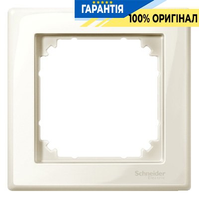 Рамка 1-місна Merten M-SMART MTN478144 бежевий