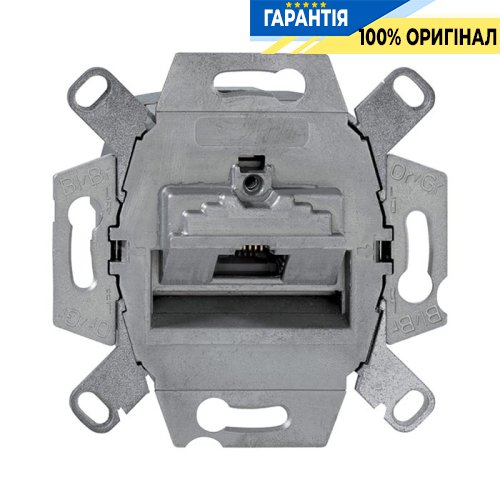 Механизм компьютерной розетки 1xRJ45 кат. 6, UTP Merten MTN4530-0000