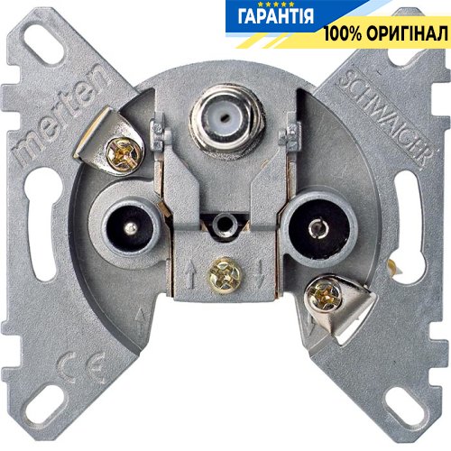 Механизм розетки TV-FM-SAT Merten MTN466097