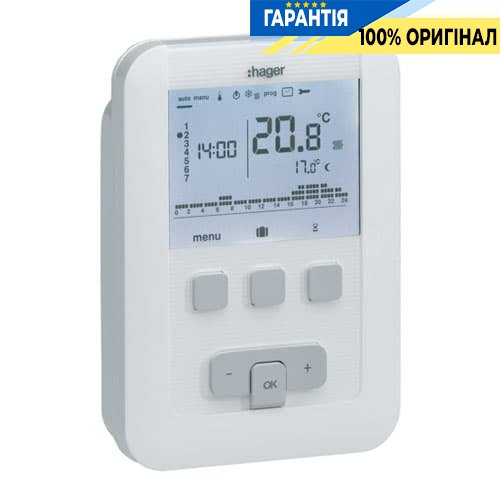 Терморегулятор цифровий багатофункціональний «Hager» EK530