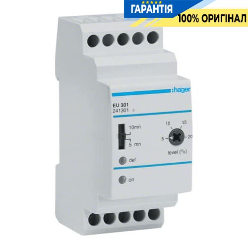 Реле контролю напруги Hager EU301 3-фазне