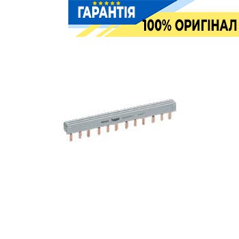 Шина Hager KB363A гребенчатая 3-полюсная, 63A 12 мод.