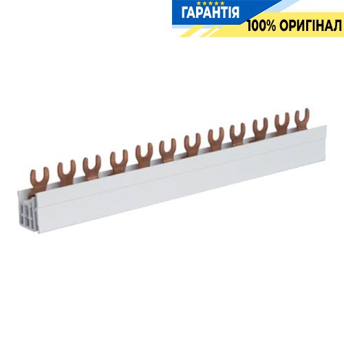 Шина Hager KDN363A Вилочна 3-полюсна, 63A 12 мод.