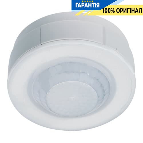 Датчик руху і присутності, накладний, IP-21 Hager EE804A, білий, 360°, до 2300Вт