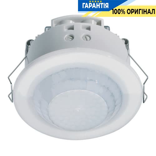 Датчик руху і присутності в/у, IP-21 Hager EE805A, білий, 360о, до 2300Вт