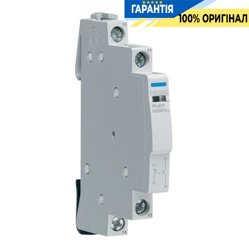 Дополнительные контакты для контакторов Hager ESC080 1н.о. + 1н.з. 2А, 250В