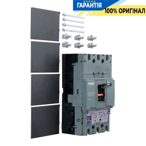 Автоматичний вимикач h630 xs 3P3D 50kA 400A, 400В АС Hager HND400H