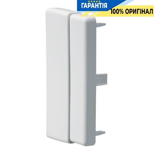 Торцевая заглушка для кабельного канала LFF 40x110 и 60x110, белая Hager LFF601169010