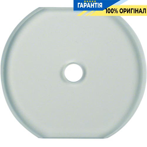 Накладка скло середня для поворотних вимикачів, Berker GLASSERIE 1095