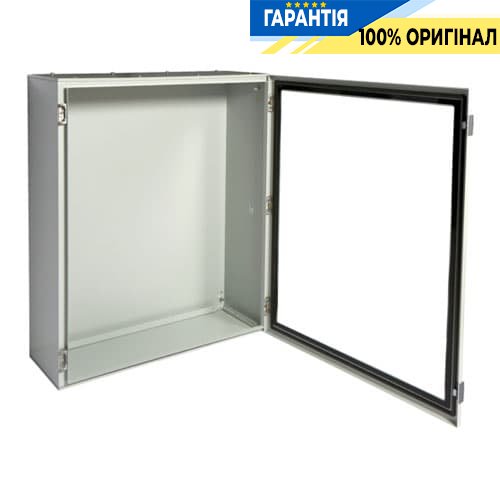 Шафа металева Hager FL178A Orion Plus, IP65, прозорі двері, 950X800X300мм
