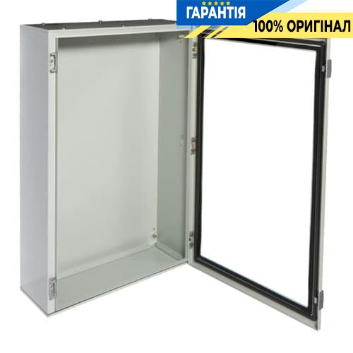 Шафа металева Hager FL175A Orion Plus, IP65, прозорі двері, 950X600X250мм