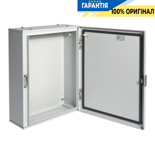 Шафа металева Hager FL111A Orion Plus, IP65, непрозорі двері, 500X400X160мм