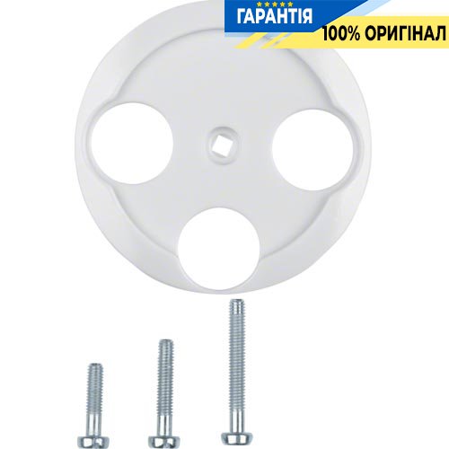 Панель для телевізійної розетки TV-R-SAT Berker 106420, полярна білизна