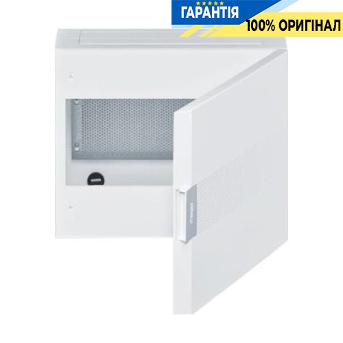 Щит накладной для ММ-оборудования Hager Vega VB118MP 1-рядный, белые двери
