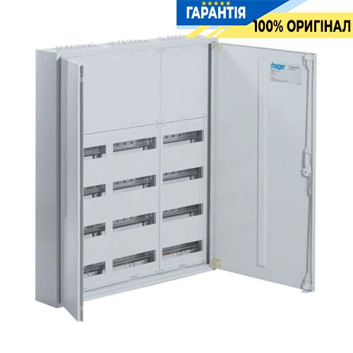 Щит Hager Univers FWB63N IP44/II 950x800x161мм на 144 модуля (з блоком для клем)