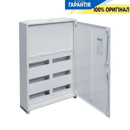 Щит Hager Univers FWB52N IP44/II 800x550x161мм на 72 модуля FWB52N (з блоком для клем)