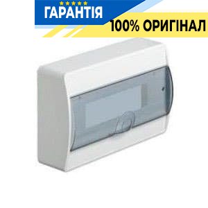 Зовнішній щит Hager Cosmos VD108TD 8 мод. з прозорими дверцятами