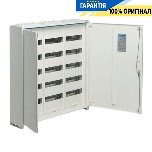 Щиток металевий зовнішньої установки IP44 на 180 мод. Hager Univers FWB53S