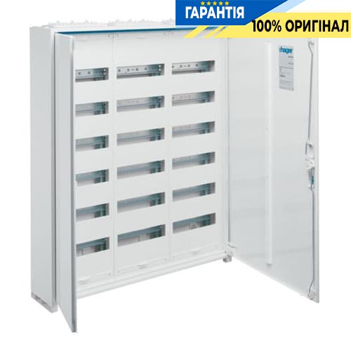 Щиток металевий зовнішньої установки IP44 на 216 мод. Hager Univers FWB63S